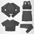 Conjunto feminino para academia - loja online