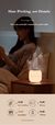 Umidificador de ar ultrassônico com luz noturna, difusor silencioso do aroma do na internet