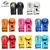 Imagem do Luvas de boxe de couro PU para homens e mulheres, multi cores, Tiger Muay Thai,