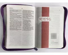Biblia Reina Valera 1960 Cierre Lila Flores - comprar online