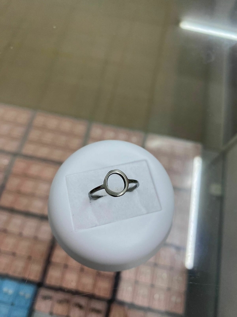 Anillo Simple Círculo AQ