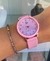 Reloj Flower rosa