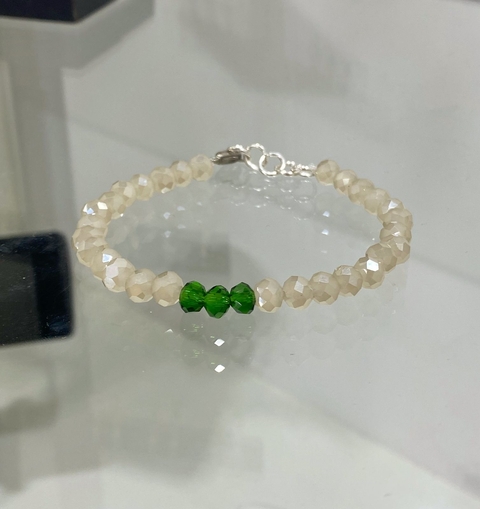 Pulsera Maia verde AB