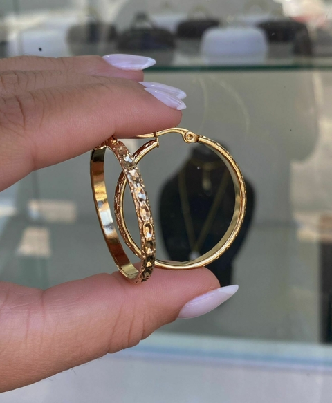 Argolla labrada Bella 3cm AD