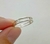 AN00037 Anillo doble con piedras - comprar online
