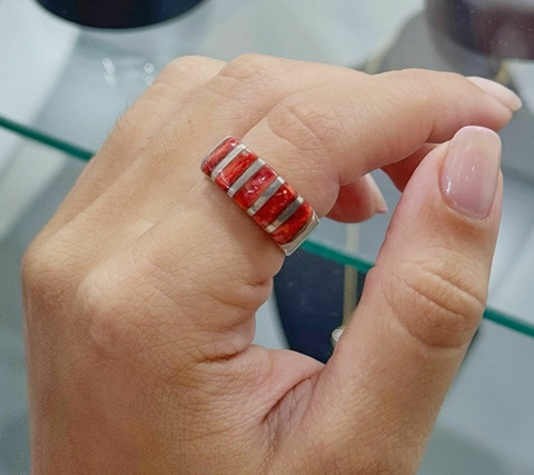 AN00062 Anillo young plata peruana 3 - comprar online