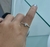 AN00098 Anillo trebol plata