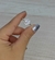AN00240 Anillo cintillo corazon cubic - comprar online