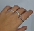 AN00281 Anillo punto corazon