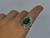 AN00357 Anillo malaquita Nicole - comprar online