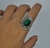 AN00357 Anillo malaquita Nicole