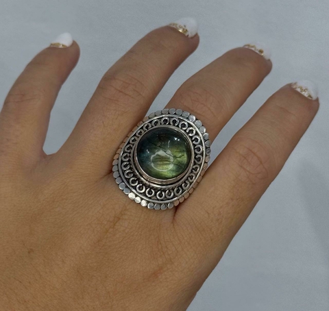 AN00358 Anillo piedra natural Eleven