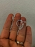 AR00181 Aro semi argolla con 3 cadenas - comprar online