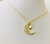 CA00053 Cadena luna y estrella - comprar online