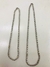CA00074 Cadena Espiga plata y oro - comprar online