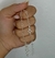 CA00156 Cadena Corazones Plata