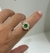 Anillo Carmela verde AD