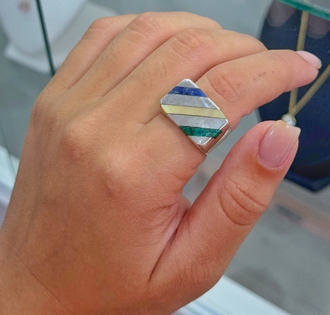 AN00137 Anillo sello colores