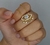 CA00055 Cadena ojo de horus plata gold