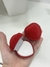 Estuche gamuza corazon