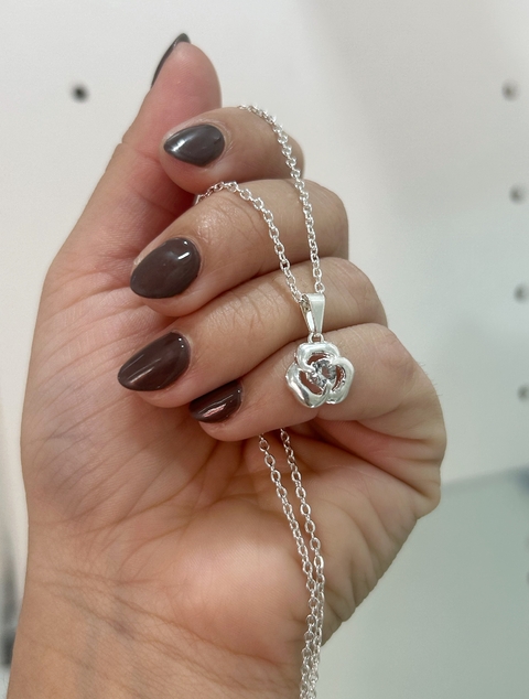 Conjunto Roseta blanco AB