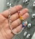 Pulsera cristales 7 chakras elástica AB
