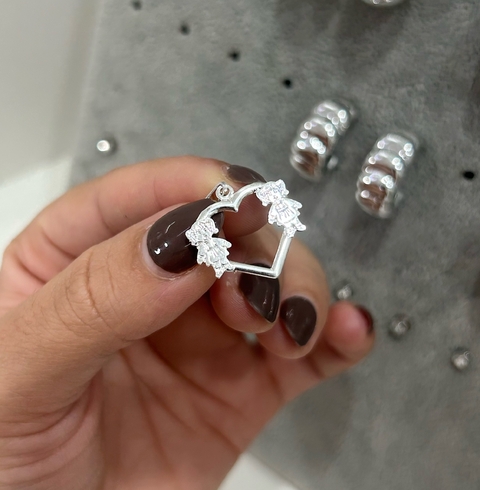 Dije corazón dos nenas AB