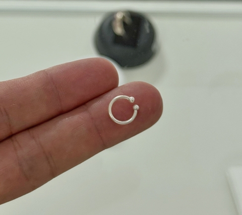 PI001 - Piercing argolla falso Tini