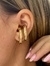 Ear Cuff doble dorado AD