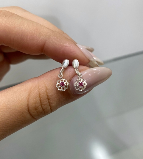 Abridor colgante Aleli bañado en Plata