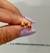 Abridor bichito rojo bañado en oro
