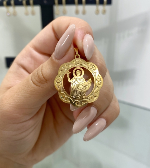 Dije San Expedito círculo AD