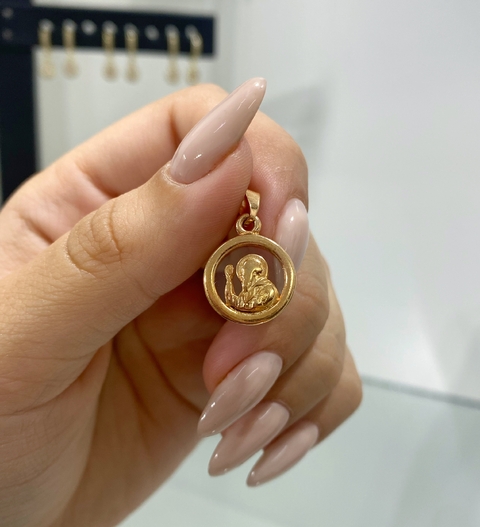 Dije medalla San Benito AD