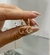 Argolla micropavé luna AD