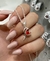 Conjunto corazón asimétrico Rojo AB