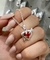 Conjunto corazón flechado rojo AB