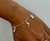 PU00157 Pulsera osito y delfin