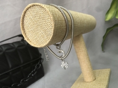 Pulsera luna/trébol