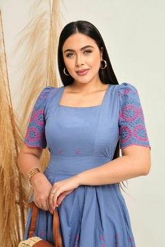 Vestido Marina Azul - comprar online
