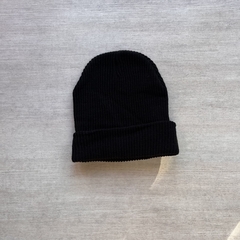Gorro de Lana Liso - Negro - comprar online