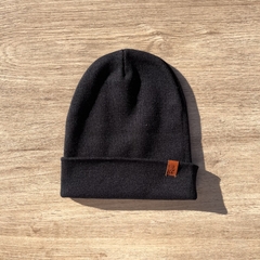 Gorro de Lana Liso - Azul - comprar online