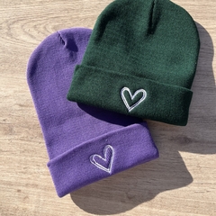 Gorro Corazon - Lila en internet