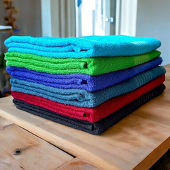 Kit 4 Toalha De Banho 100% Algodão Grande 67x130 Barata Atacado Sortida na internet