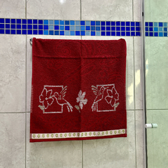 Kit 4 Toalha Rosto Grossa 50x80 Grande 100% Algodão Alta Qualidade - comprar online