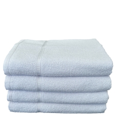 Kit 4 Toalhas de Banho Hotel Luxo Branca Grossa Felpuda Alta Absorção