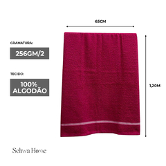 Kit 4 Toalha De Banho Grande Macia 100% Algodão Sortida na internet