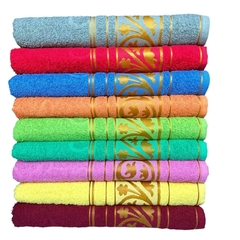Toalha De Banho Alice Banhão Grande 75x150 100% Algodão - comprar online