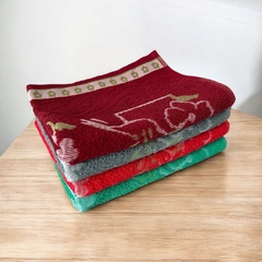 Kit 4 Toalha Rosto Grossa 50x80 Grande 100% Algodão Sortida - loja online