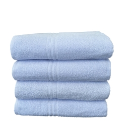 Kit 4 Toalhas Banho Branca Hotel Luxo 80x150cm Grande Grossa Felpuda 500g Alta Absorção - comprar online