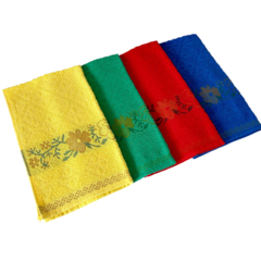 Kit 4 Toalha De Rosto Iris Luxo 80x50 Grande 100% Algodão na internet